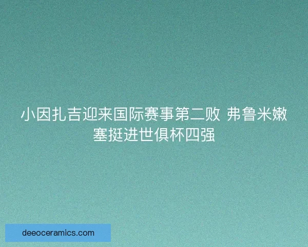 小因扎吉迎来国际赛事第二败 弗鲁米嫩塞挺进世俱杯四强